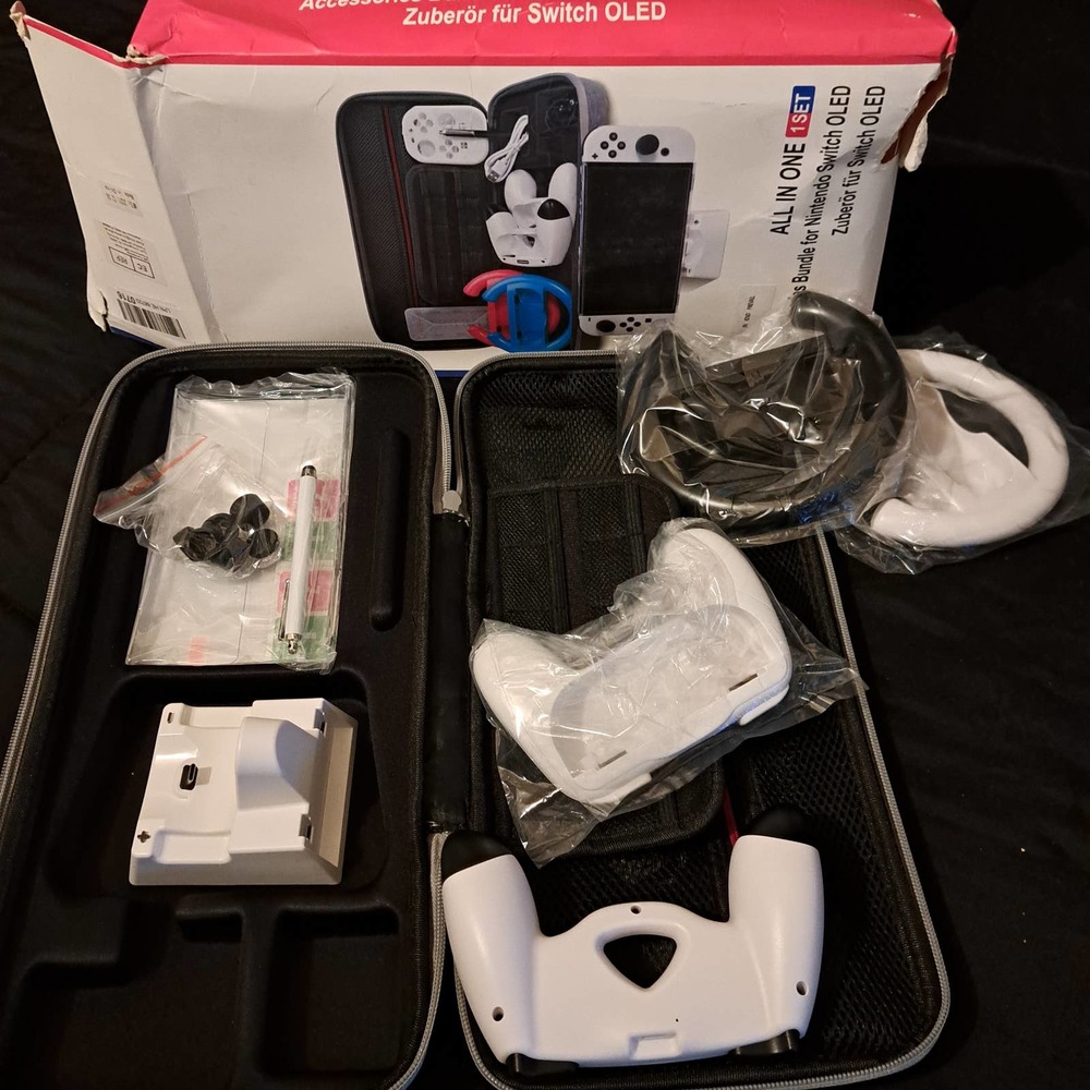 NIB - ALL in ONE Acessories Bundle for Nintendo Switch OLED